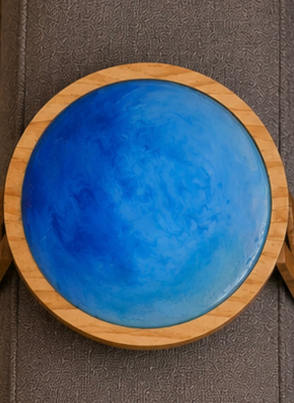 Blue Sofa Table
