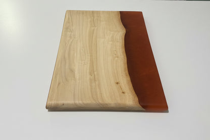 Small Bronze Red Resin Edge Chopping Board